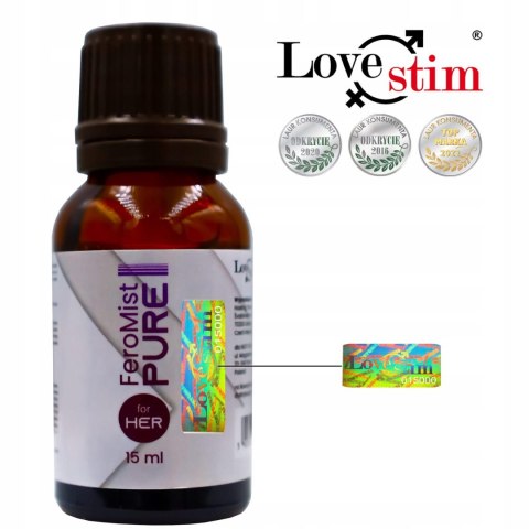 Feromony bezzapachowe FeroMist PURE LoveStim 15 ml