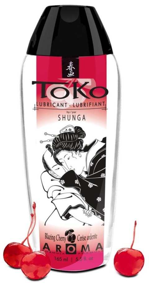 Lubrykant smakowy wiśniowy Shunga Toko Aroma 165ml