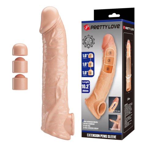 Pretty Love Przedłużacz Penisa z Modułami 26 cm