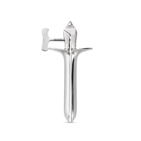 Wziernik pochwy Collins Sinner Gear stal nierdzewna srebrny 16 cm