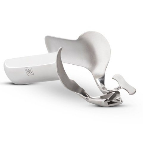 Wziernik pochwy Collins Sinner Gear stal nierdzewna srebrny 16 cm