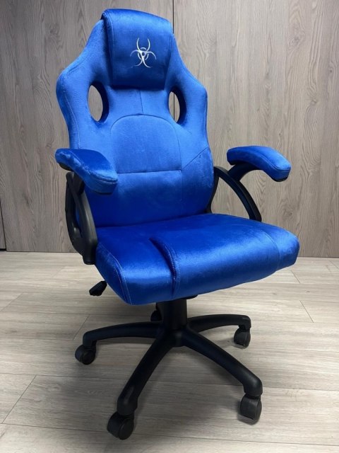 Lugano .Fotel obrotowy do biurka CARRERA M ALCANTARA DARK BLUE