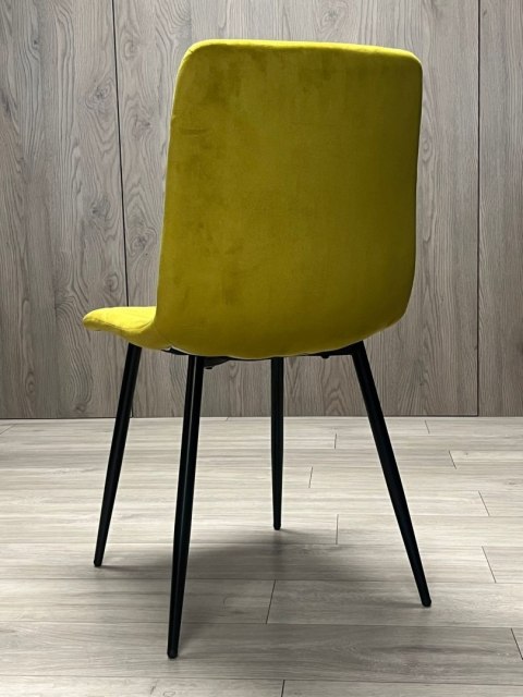 Lugano Krzesło tapicerowane BORGO VELVET OLIVE