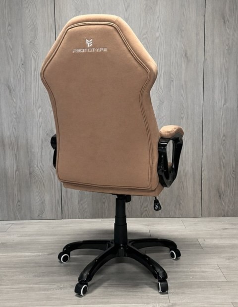 Prototype Fotel obrotowy do biurka SPIDER BROWN ALCANTARA