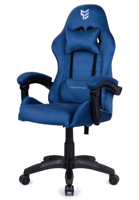 Prototype Fotel obrotowy gamingowy ENZO XL BLUE ALCANTARA