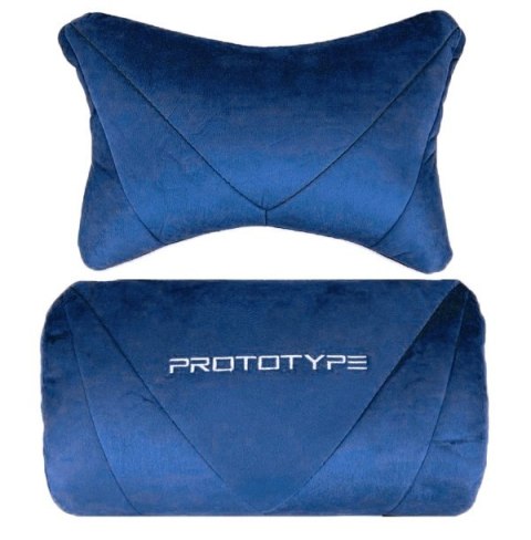 Prototype Fotel obrotowy gamingowy ENZO XL BLUE ALCANTARA