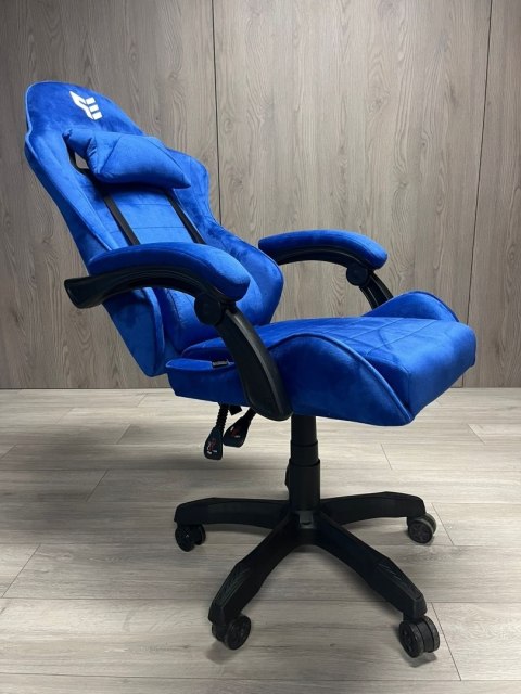 Prototype Fotel obrotowy gamingowy ENZO XL BLUE ALCANTARA