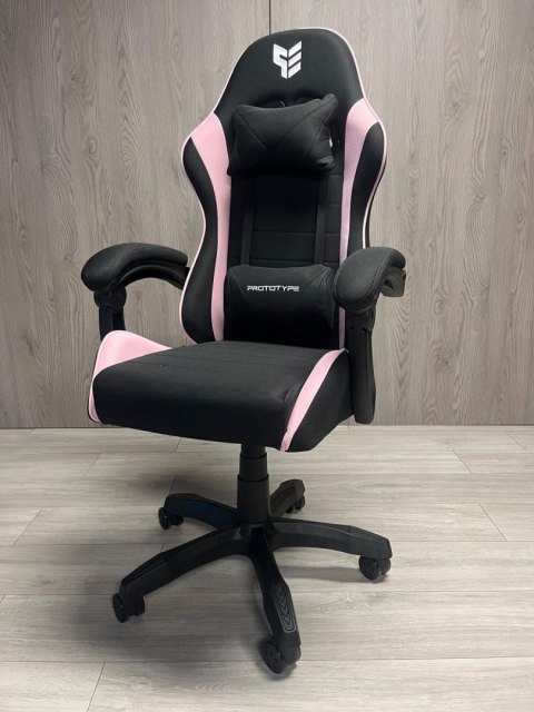 Prototype Fotel obrotowy gamingowy ENZO XL PINK FABRIC