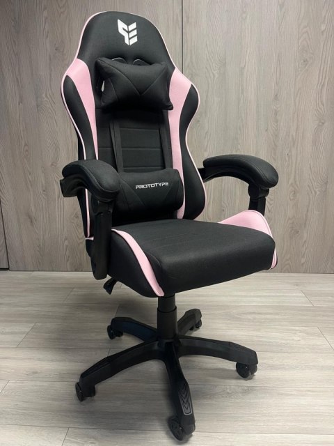 Prototype Fotel obrotowy gamingowy ENZO XL PINK FABRIC