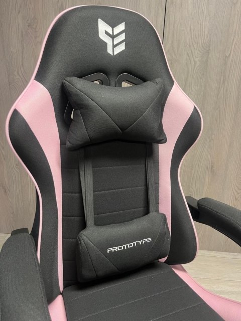 Prototype Fotel obrotowy gamingowy ENZO XL PINK FABRIC
