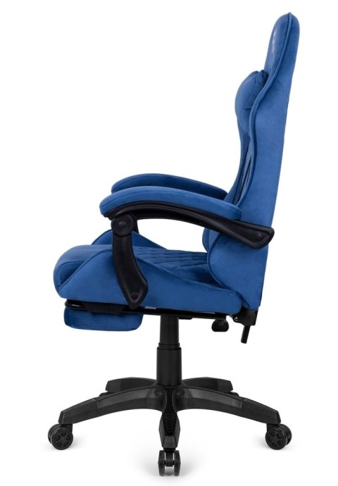 Prototype Fotel obrotowy gamingowy XL POKER PRO BLUE ALCANTARA