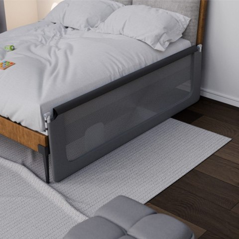 Barierka ochronna do łóżka Cover 30 Grey 200 cm