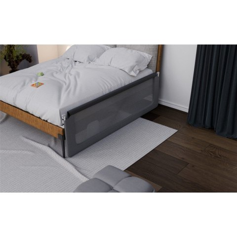 Barierka ochronna do łóżka Cover 30 Grey 200 cm