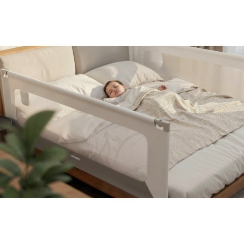 Barierka ochronna do łóżka Cover 40 White-Grey 200 cm