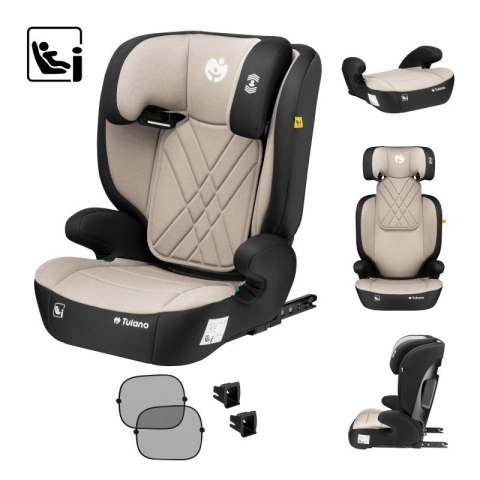 Fotelik samochodowy 2 w 1 Joy 45 Beige I-Size 100-150 cm