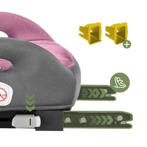 Fotelik samochodowy Cabby 30 Pink-Grey