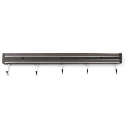 Listwa magnetyczna na noże z haczykami dł. 450 mm - Hendi 820308