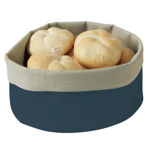 Koszyk worek do pieczywa okrągły śr. 25cm ciemnoniebieski - Hendi 429051