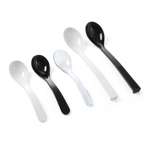 Łyżka do sałatek z tworzywa SAN do 80C czarna dł. 335 mm - Hendi 564455
