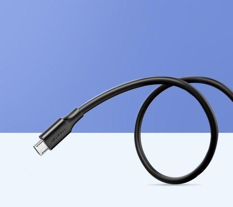 Kabel przewód USB - micro USB 2A 2m czarny