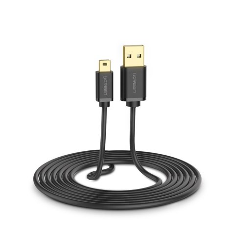 Kabel przewód USB - mini USB 480 Mbps 3m czarny