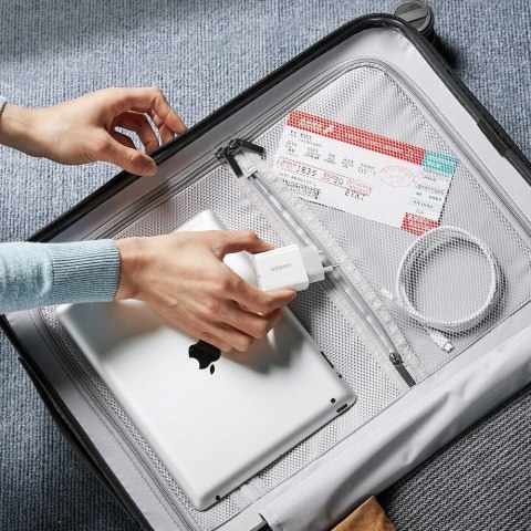 Ładowarka sieciowa USB Power Delivery 3.0 Quick Charge 4.0+ 20W 3A biały