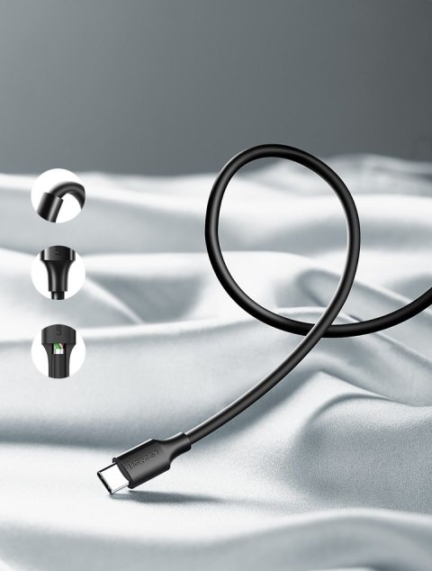 Kabel przewód USB - USB-C 2A 2m czarny