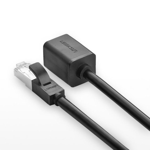 Przedłużacz do kabla skrętki FTP Ethernet RJ45 Cat 6 1000 Mbps 2m czarny