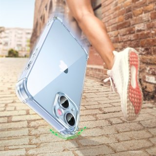 Żelowe etui do iPhone 14 Plus ze wzmocnionymi rogami Protective Case przezroczyste