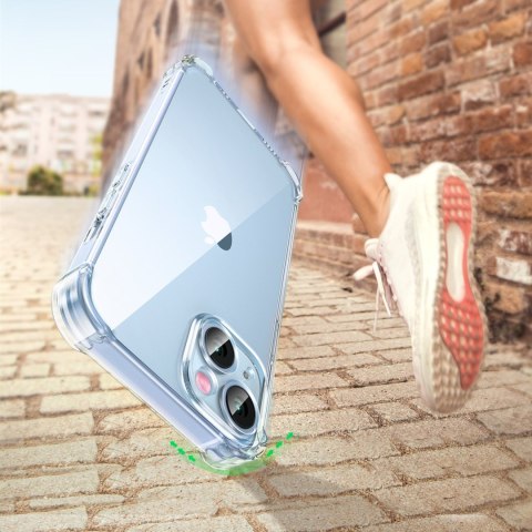 Żelowe etui do iPhone 14 Plus ze wzmocnionymi rogami Protective Case przezroczyste