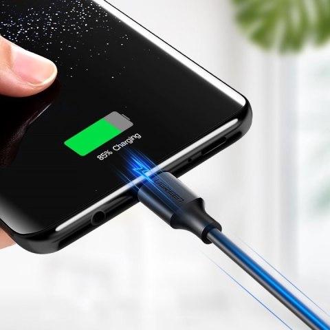 Wytrzymały kabel przewód USB - USB-C 480 Mbps 3A 1.5m czarny