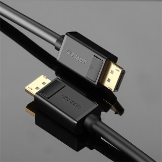 Kabel przewód DisplayPort HDR 3D 4K 1m czarny