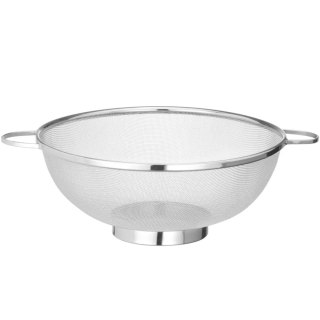 Cedzak sitko druszlak z uchwytami STAL śr. 310 x 126 mm
