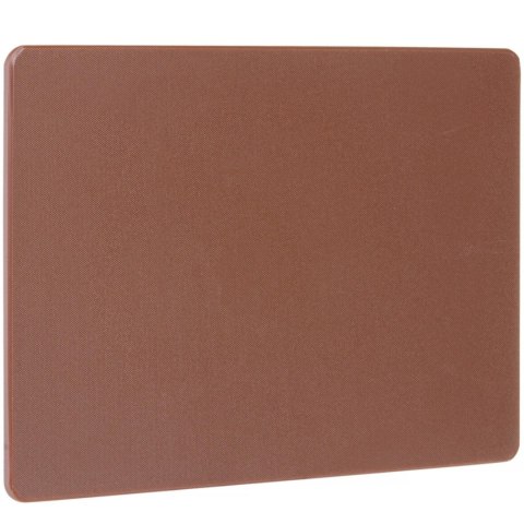 Deska kuchenna HACCP do mięsa wędlin GN 1/1 530 x 325 mm - brązowa