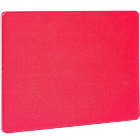 Deska kuchenna HACCP do surowego mięsa GN 1/1 530 x 325 mm - czerwona