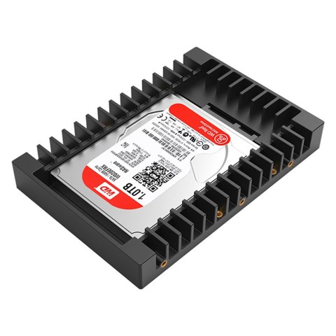 Adapter 1125SS przejściówka dysku 2.5'' na 3.5'' - czarny