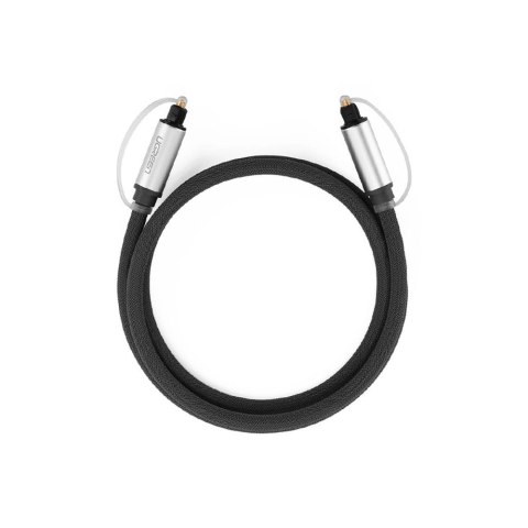 Kabel przewód optyczny audio Toslink SPDIF 2m - szary