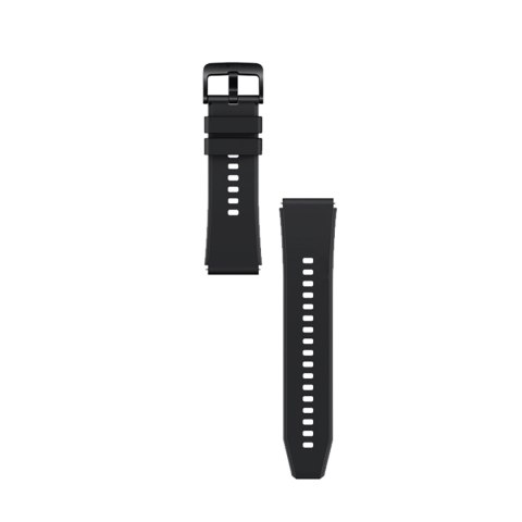 Pasek silikonowy do zegarka Huawei Watch GT 2/3/4/2 Pro/3 Pro/4 Pro/GT 2e 46mm - czarny