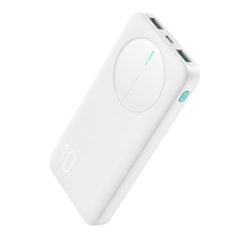 Powerbank JR-PBF12 10000mAh 2.4A 2x USB-A 1x USB-C - biały