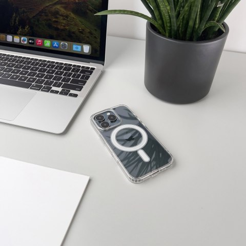 Etui case na Samsung Galaxy S24 FE Ultra Clear MagSafe - przezroczyste