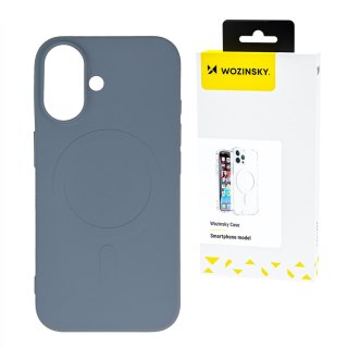 Etui case na Samsung Galaxy S25+ Liquid Silicone Case MagSafe - szare