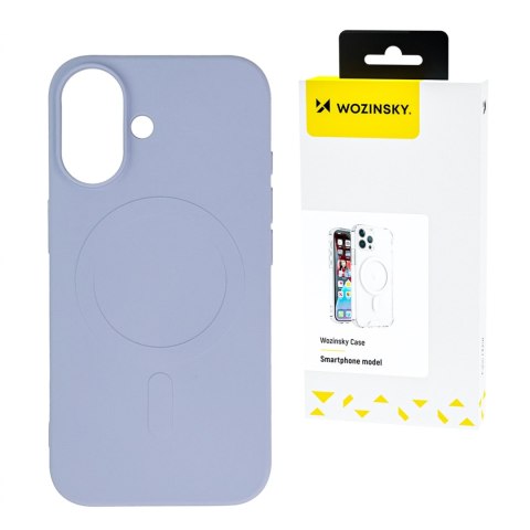 Etui case na Samsung Galaxy S25 Ultra Liquid Silicone Case MagSafe - fioletowe