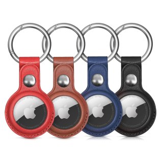 Etui do lokalizatora Apple AirTag z ekoskóry - 4 szt.