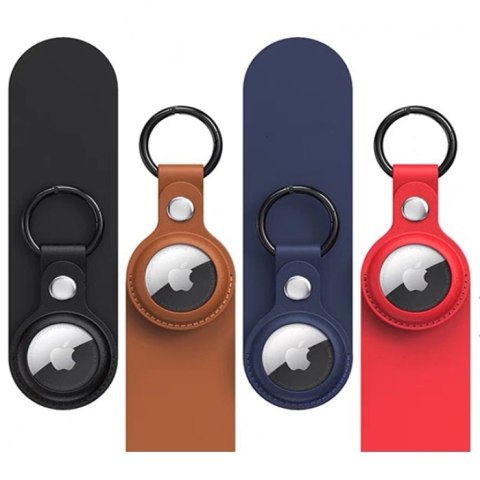 Etui do lokalizatora Apple AirTag z ekoskóry - 4 szt.
