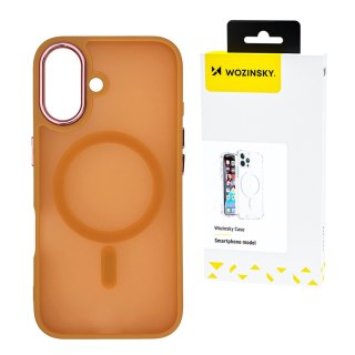 Etui na Samsung Galaxy S24 FE Fashion Case z MagSafe - pomarańczowe