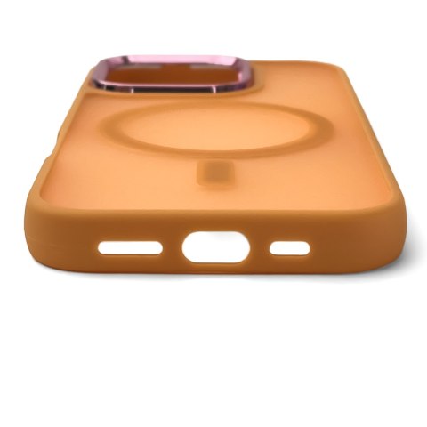 Etui na Samsung Galaxy S24 FE Fashion Case z MagSafe - pomarańczowe