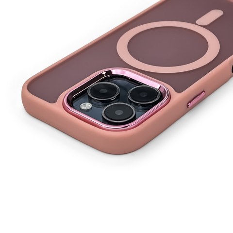 Etui na Samsung Galaxy S24 FE Fashion Case z MagSafe - różowe