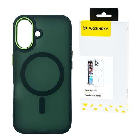 Etui na Samsung Galaxy S24 FE Fashion Case z MagSafe - zielone
