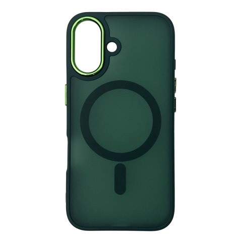 Etui na Samsung Galaxy S24 FE Fashion Case z MagSafe - zielone