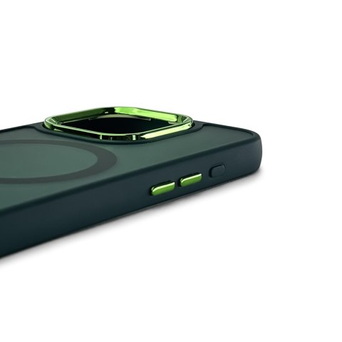 Etui na Samsung Galaxy S24 FE Fashion Case z MagSafe - zielone